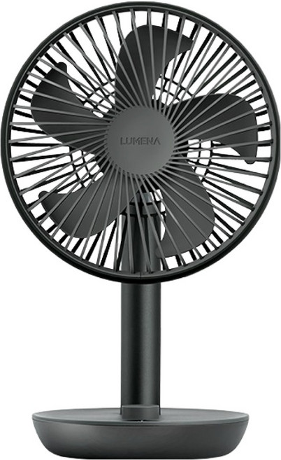 루메나 무선 써큘레이터 FAN STAND 3Z, 미드나잇그레이