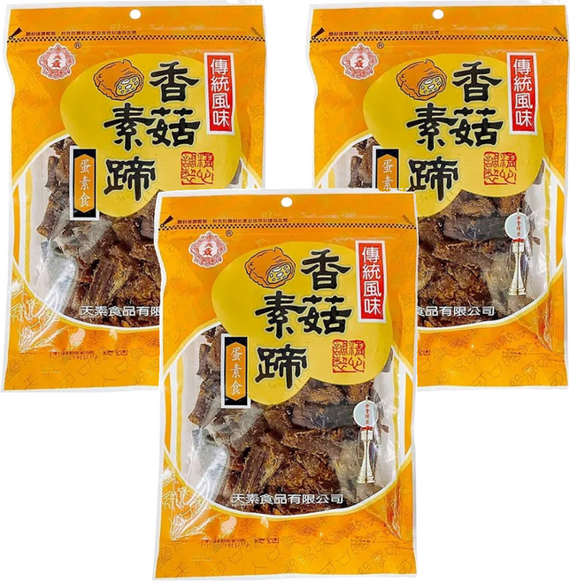 天素食品 香菇素蹄, 180g, 3包