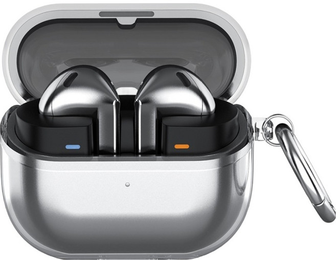 로랜텍 크리스탈 변색방지 TPU 젤리케이스, 버즈 3/프로3/3FE, 투명, 1개