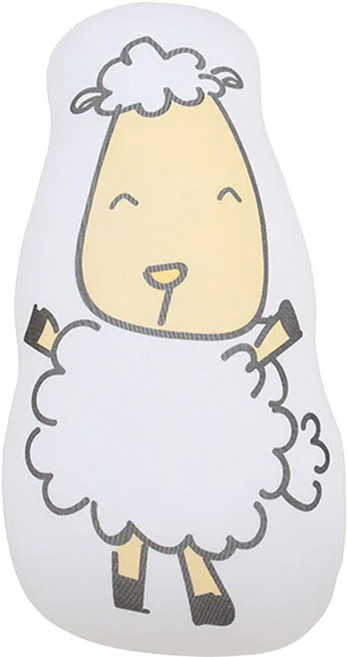 baa baa sheepz 抱抱羊 安撫抱枕, 微笑抱抱羊 白色