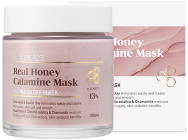 블랑로즈 꿀 칼라민 율무가루팩 100ml, 1개입, 1개