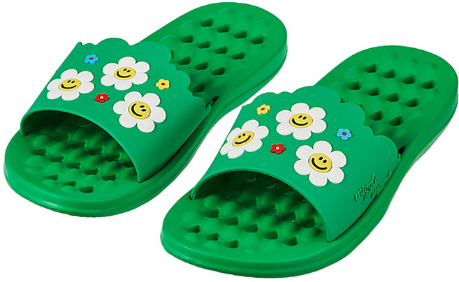 Wiggle Wiggle 防滑浴室拖鞋, Forest, 1個