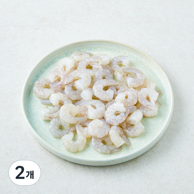 지하암반해수로 씻어낸 새우살 (냉장), 2개, 200g