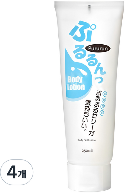푸루런 바디 마사지 젤, 250ml, 4개