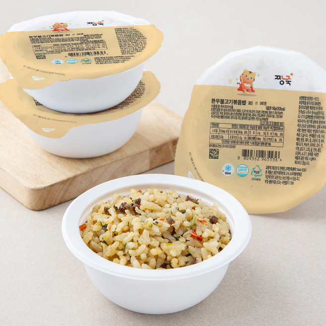 짱죽 한우불고기볶음밥, 160g, 4개