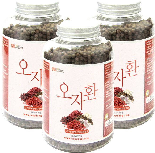 갑당약초 오자환 병타입, 350g, 3개
