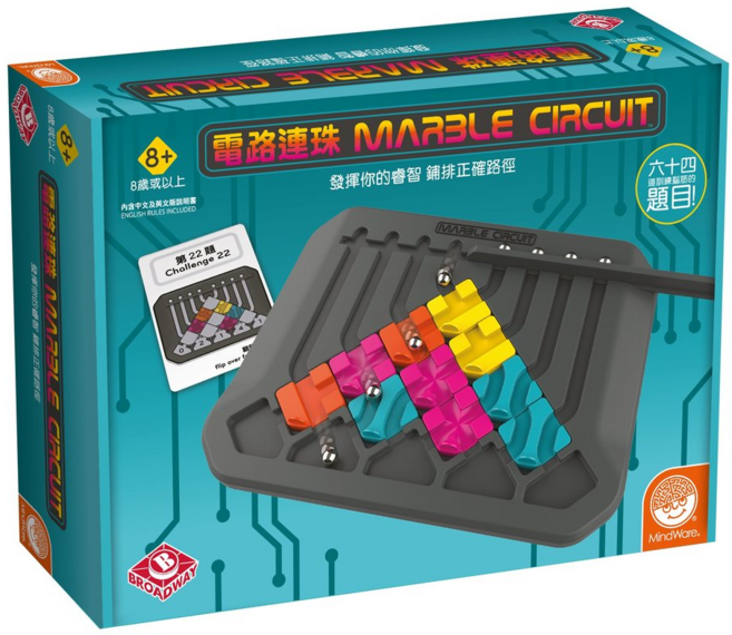 MindWare 電路連珠 8歲以上 64個題目, 1盒