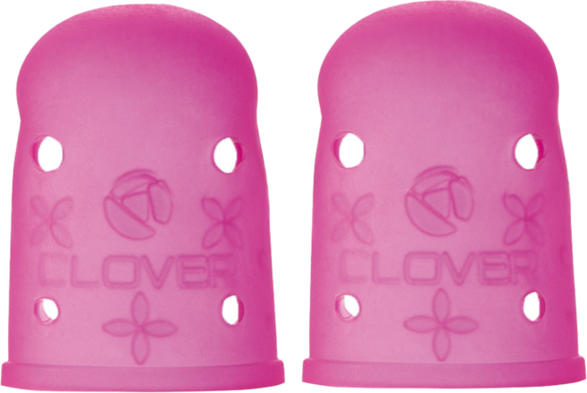CLOVER CL57-392橡皮防滑指套(L)16MM-粉紅色, 2個, 1組