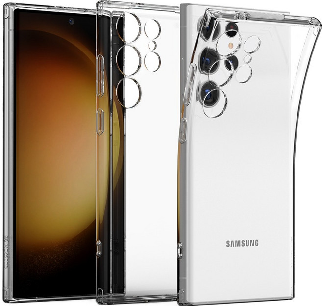 MECSEED 올에어 풀커버 슬림 휴대폰 케이스 2p