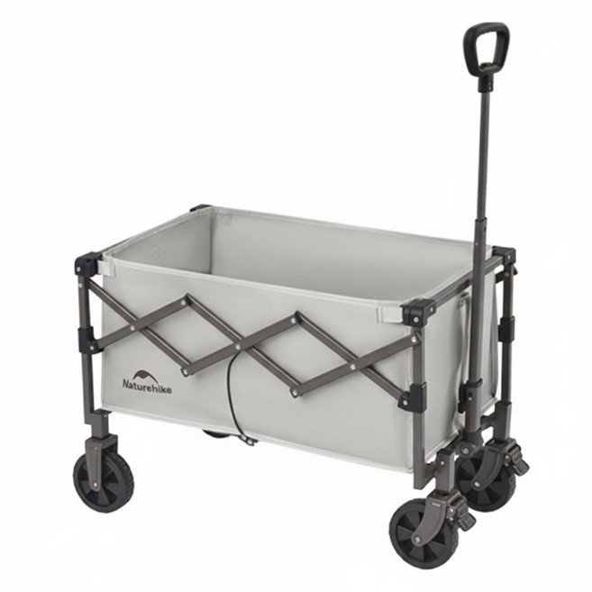 Naturehike 挪客 輕盈折疊手推車 70L, 1個, 煙灰色