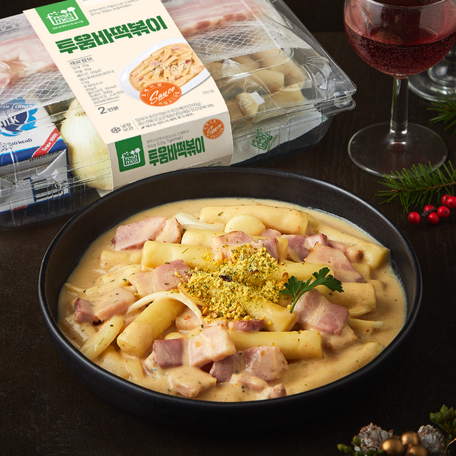 프레시밀 투움바 떡볶이 밀키트, 772.5g, 1개