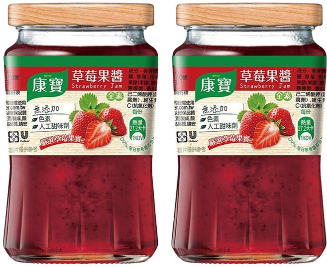 Knorr 康寶 草莓果醬, 400g, 2罐