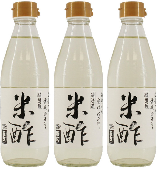 MORIBUN 森文釀造 米醋, 360ml, 3瓶