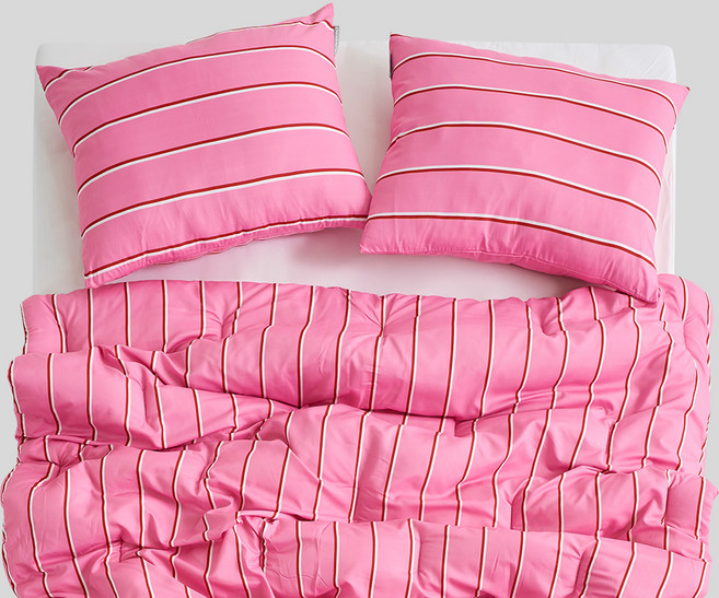 데시뉴 하이틴 스트라이프 항균 홑겹 베개커버