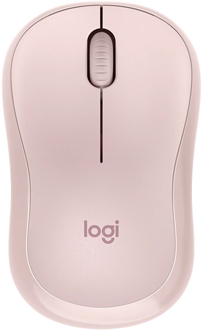 logitech 羅技 無線滑鼠 M240, MR0105, 玫瑰粉
