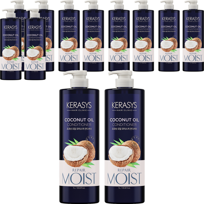 케라시스 코코넛 오일 컨디셔너 코코 플라워향, 1L, 12개