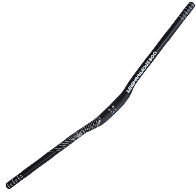UNKNOWN 자전거 MAGNANIMOUS 800 RISER BAR, Black, 1개