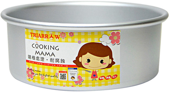 TRIARROW 三箭牌 百貨King 活動蛋糕模 3406 6吋, 1個