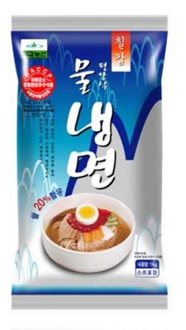 칠갑농산 평양식 물냉면 1호, 750g, 1개