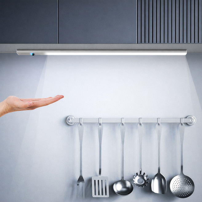 VISANG 手勢感應多功能水槽廚房USB LED燈 30cm, 白色