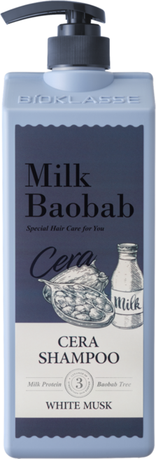 밀크바오밥 세라 샴푸 화이트머스크, 1.2L, 1개