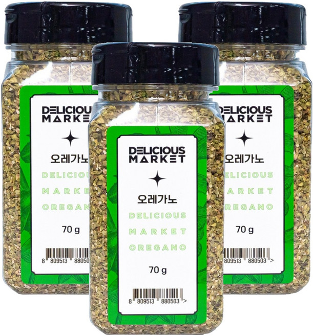 DELICIOUS MARKET 奧勒岡, 70g, 3個