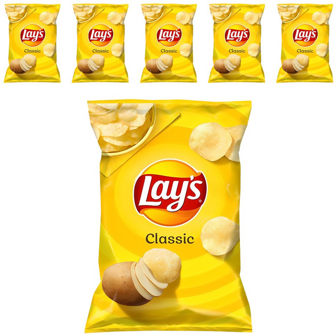 레이즈 클래식 감자칩, 184.2g, 6개