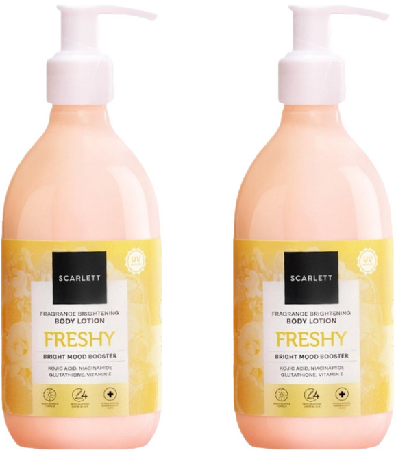SCARLETT 美體 潤膚乳液 04清新, 300ml, 2瓶