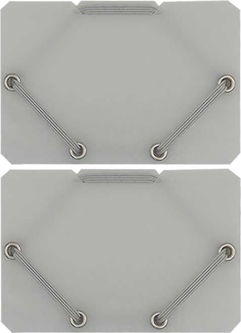 KING JIM CHEERS! 霓虹色卡片收納夾 CH2512T-WH 107 x 71 x 9mm, 白色, 2個