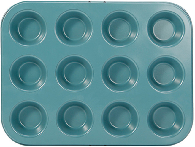 CHEFMADE 學廚 環保系列 迷你12連不沾 瑪芬蛋糕模 12 Cup Non-stick Mini Muffin Pan, 1個