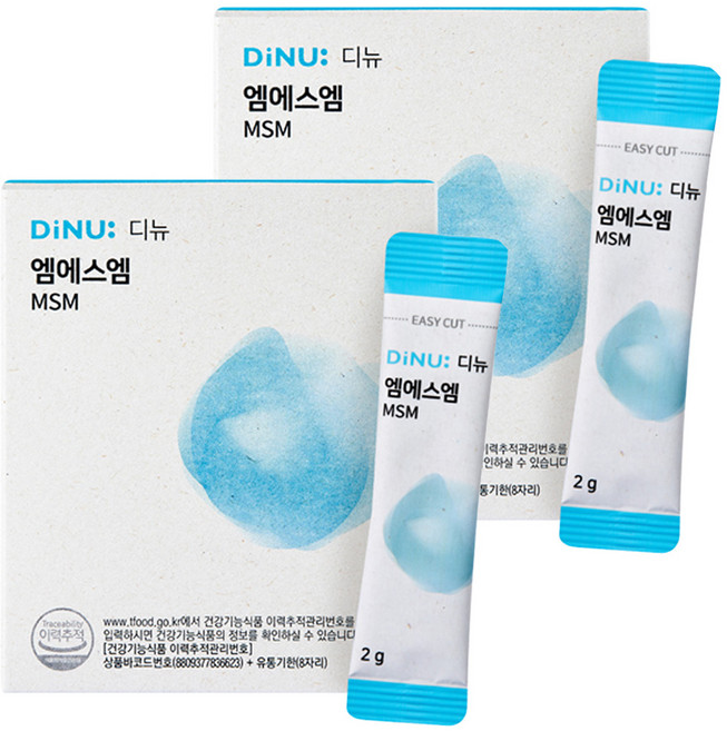 디뉴 엠에스엠 30p, 2개, 60g