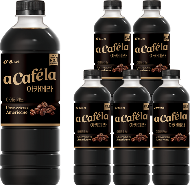 아카페라 아메리카노, 1L, 6개