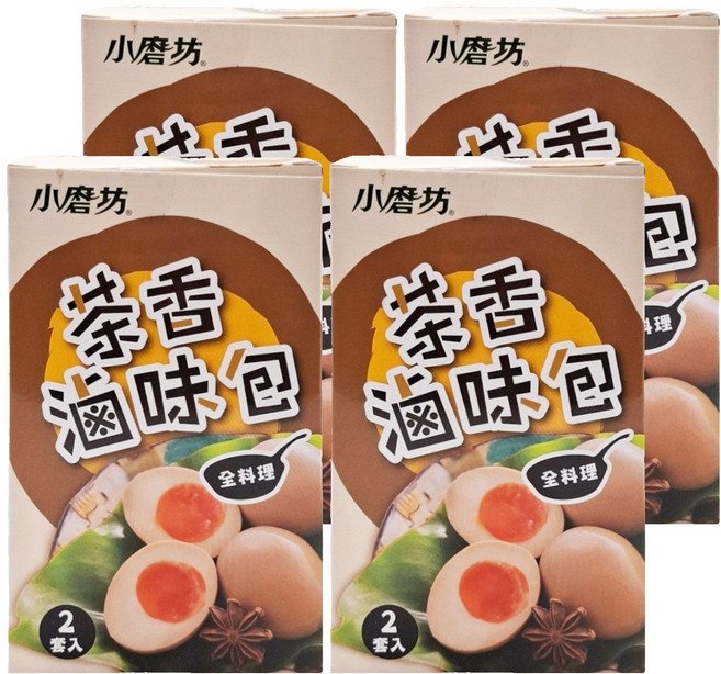 小磨坊 茶香滷味包, 40g, 4個
