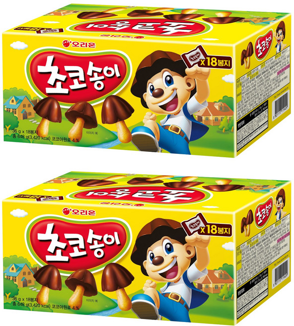 초코송이, 648g, 2개