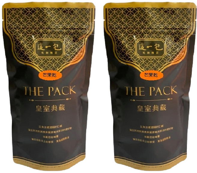 這一包 頂級芒果乾, 90g, 2包