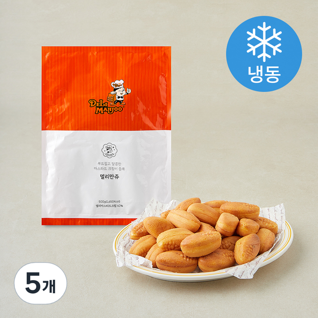 델리만쥬 (냉동), 500g, 5개, 1개입