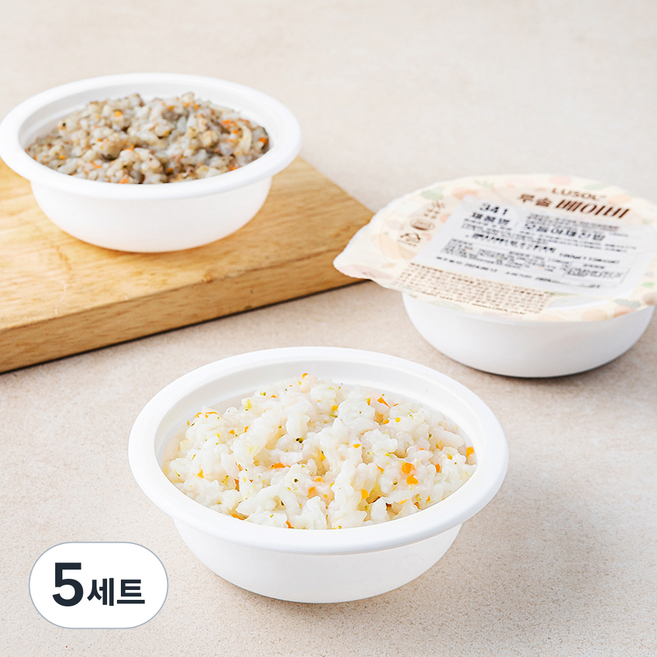 루솔 이유식 3단계 한우세트 (냉장), 540g, 5세트