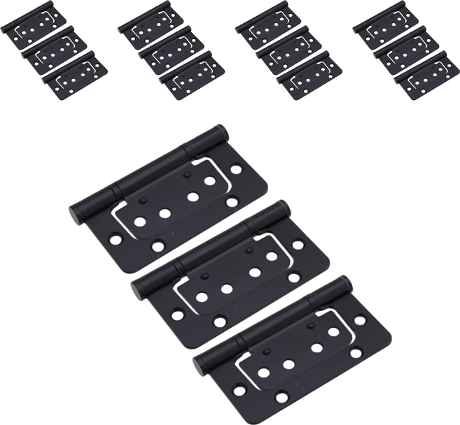 방문용 4인치 이지경첩 블랙, 15개