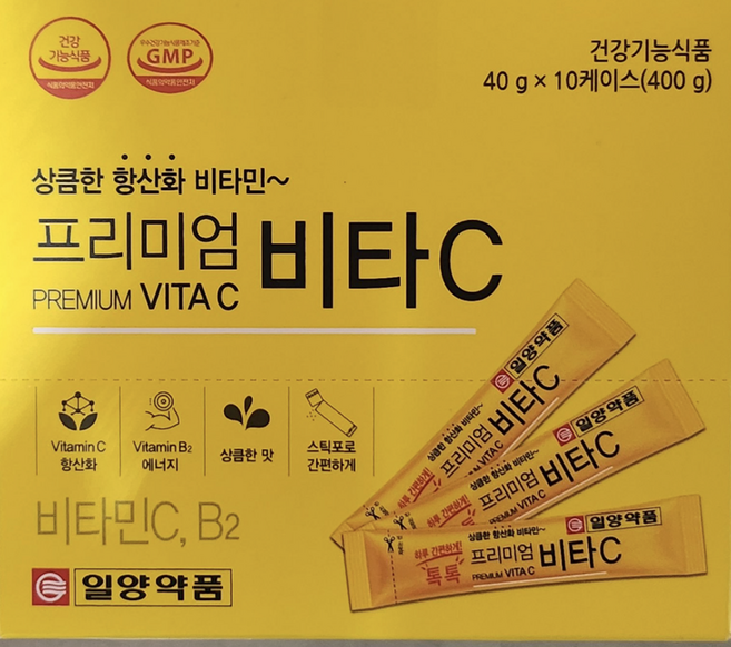 일양약품 프리미엄 비타C, 40g, 10개