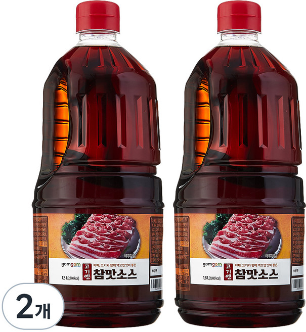 곰곰 참맛소스, 1.8L, 2개
