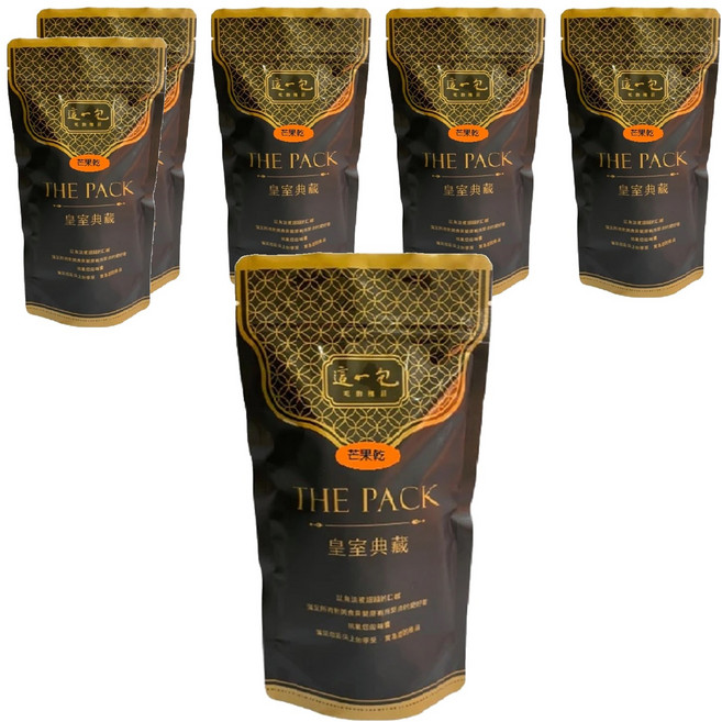 這一包 頂級芒果乾, 90g, 6包