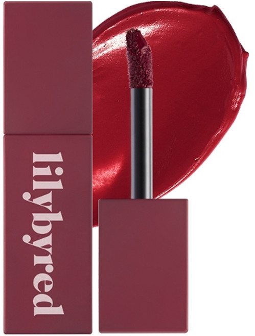 릴리바이레드 로맨틱 라이어 무스 틴트, #06 블루베리 머랭인척, 3.9g, 1개