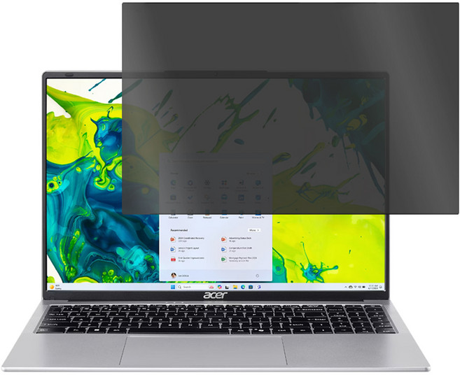 YADI 亞第 水之鏡防窺片 PB插卡隱貼 Acer lite AM16-54P 16 : 10 專用 PF4PPB-W160 16吋, 1個