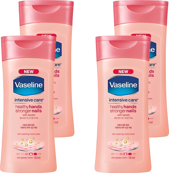 Vaseline 凡士林 潤手護甲乳液, 120ml, 4瓶