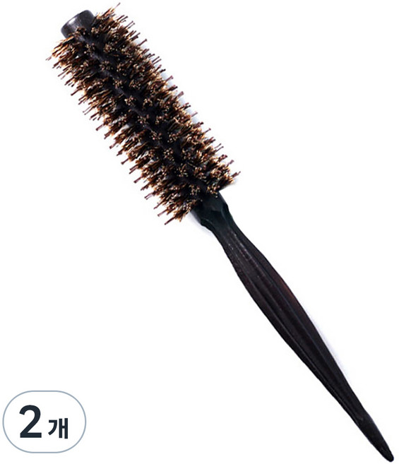 살롱원 볼륨매직 더블포킹 롤브러쉬 3호, 혼합색상, 2개