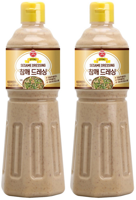 오뚜기 참깨드레싱, 1.04kg, 2개