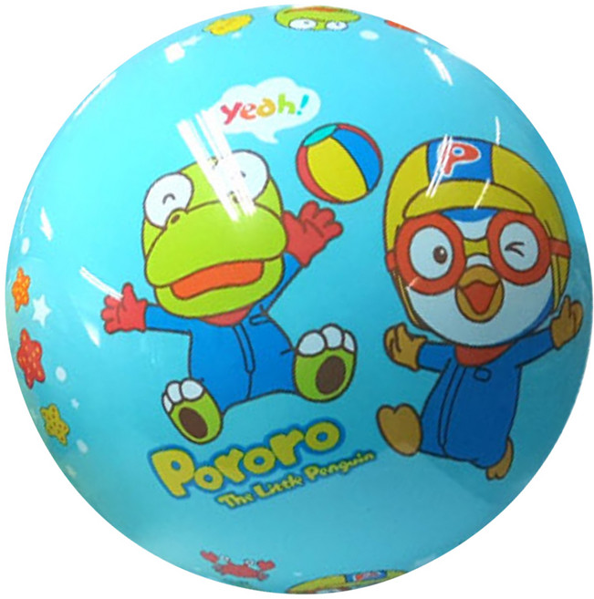 주영 뽀로로 탱탱볼 아기공, 랜덤 발송, 1개