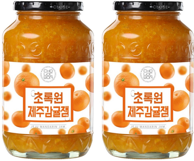 초록원 제주감귤잼, 1kg, 2개