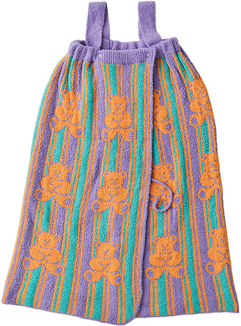 위글위글 샤워 랩 타월 프리, 테디베어