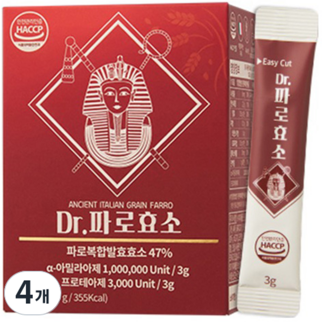 지비엠에스 Dr 파로효소 30p, 90g, 4개